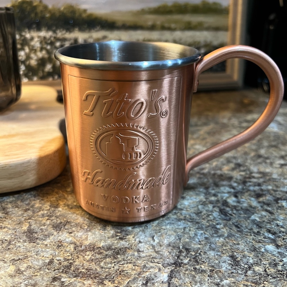 Tito’s Vodka Copper Mug
